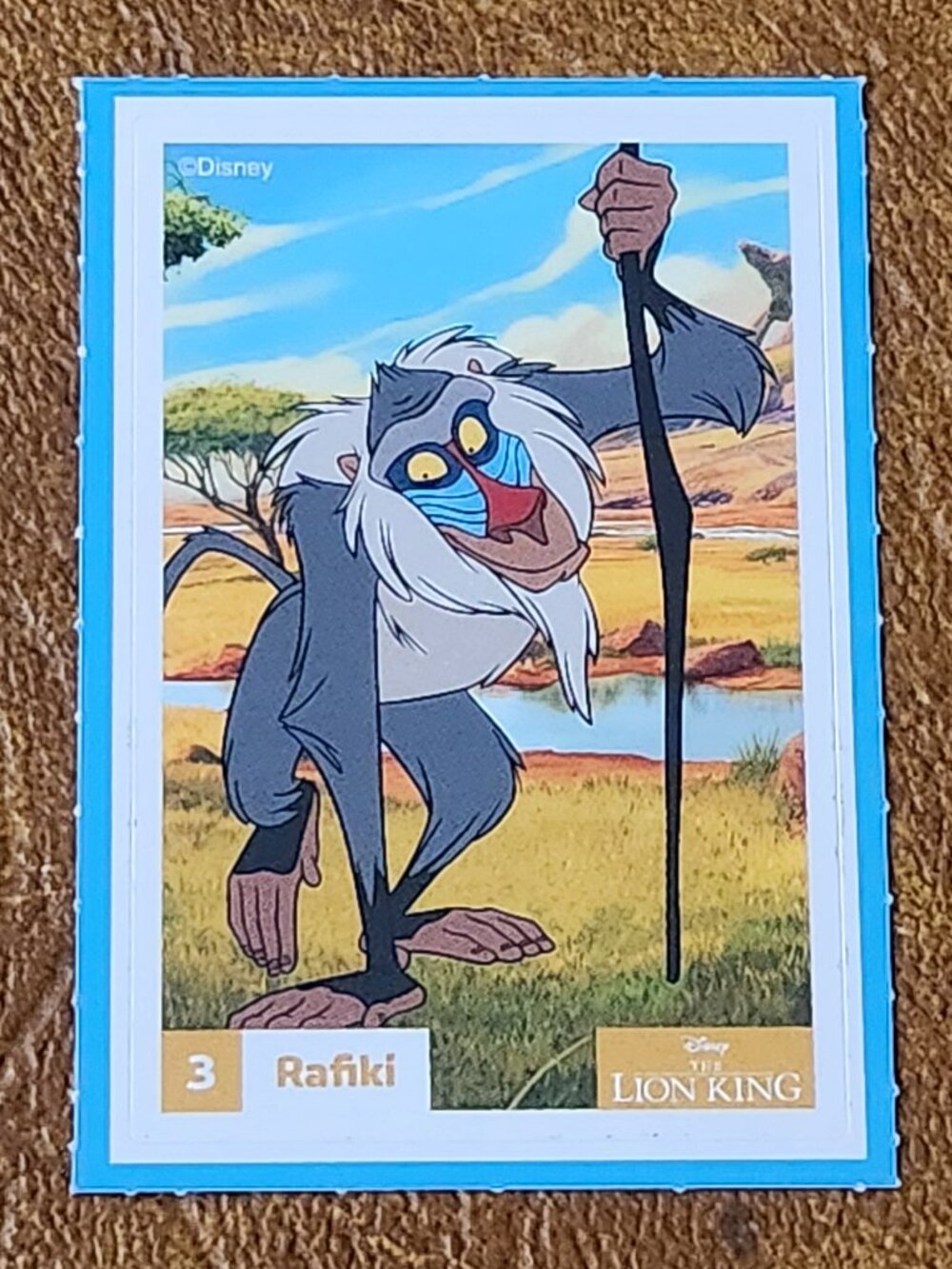 Loblaws Disney Stickers - 3 Rafiki - MAKE A BUNDLE!!
